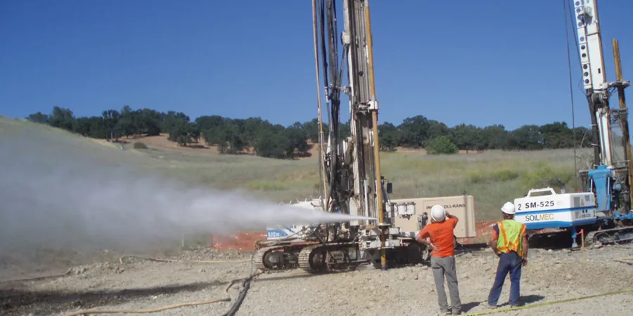Illustrative image of Jet grouting in Geelong